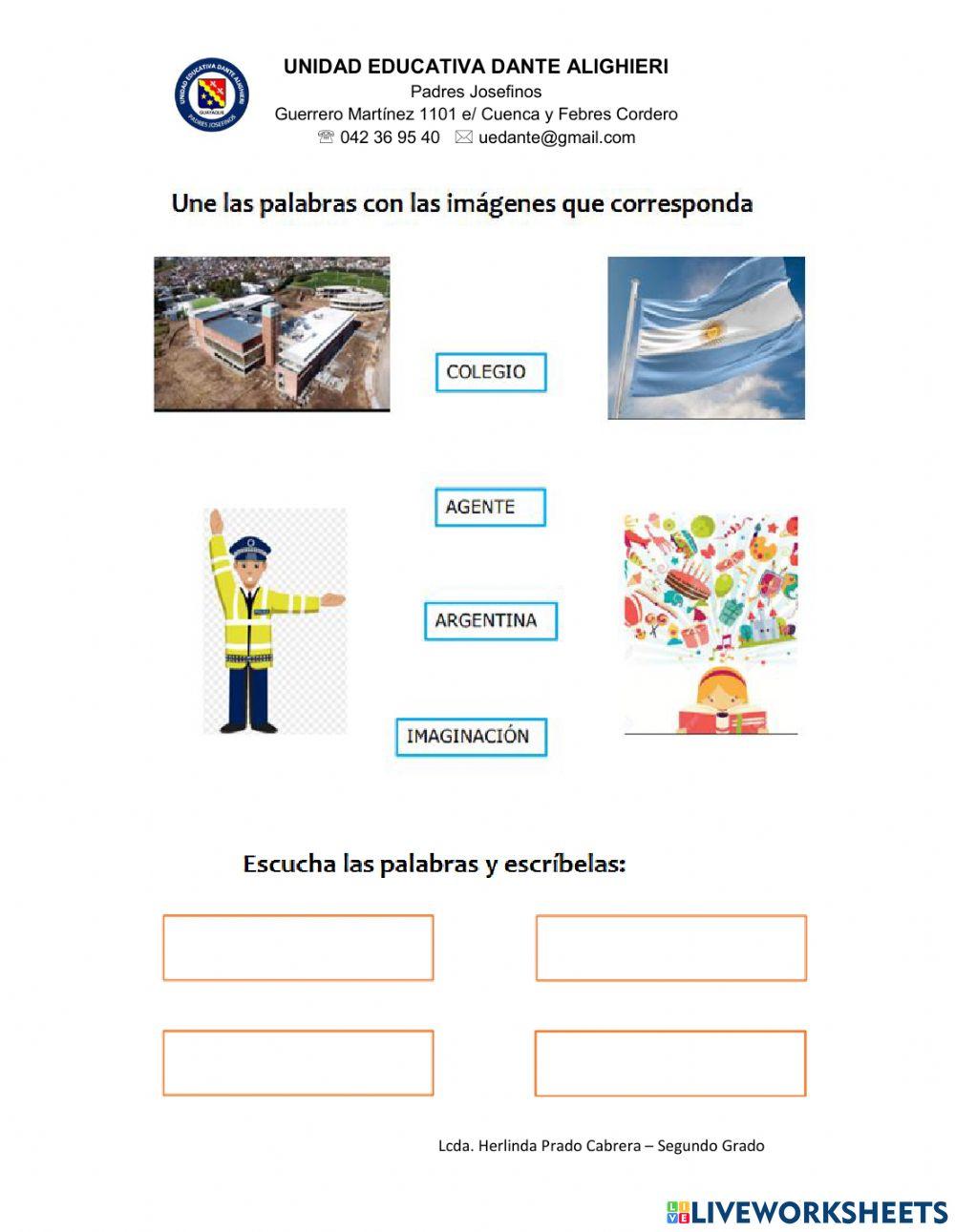 Palabras con Ge - Gi