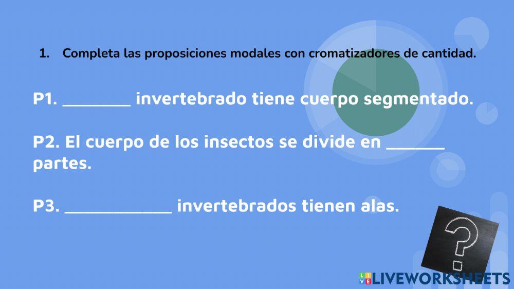 Cromatizadores en Proposición Modal