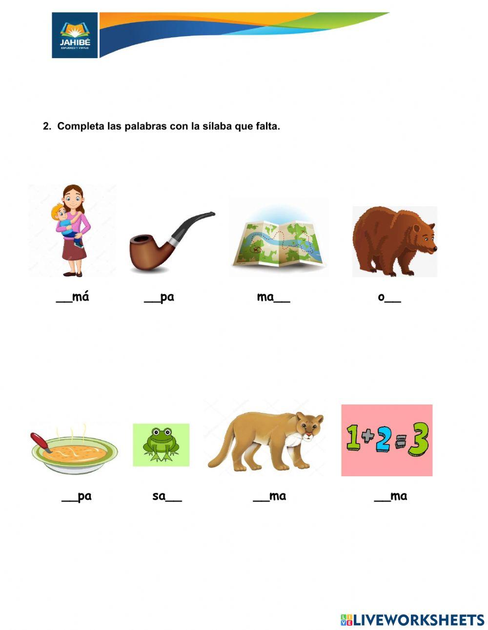 Evaluación 1er Quimestre Expresión oral y escrita