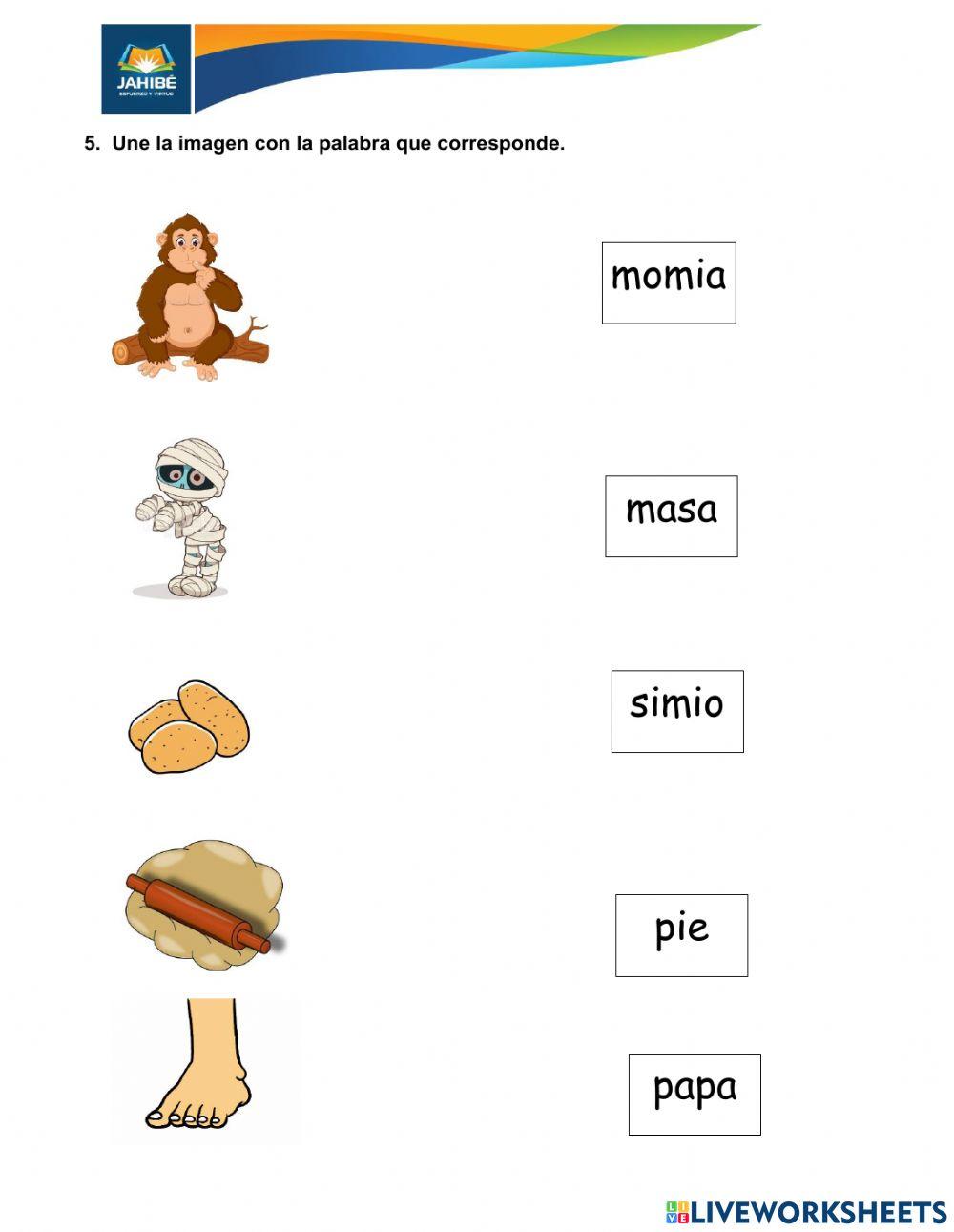 Evaluación 1er Quimestre Expresión oral y escrita