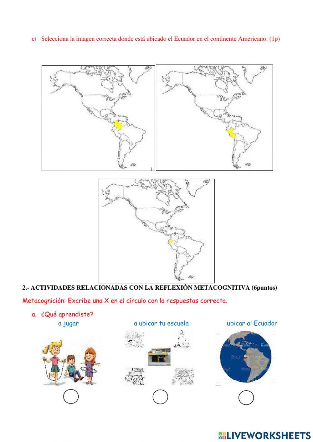 Evaluacion de estudios sociales