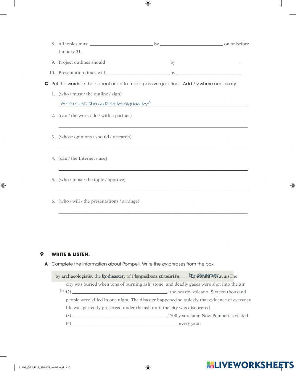 Day 47 Passive voice