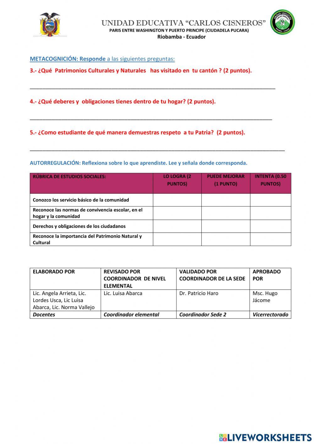 Evaluacion cognitiva eess