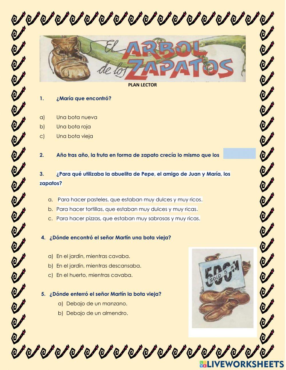 El arbol de los zapatos