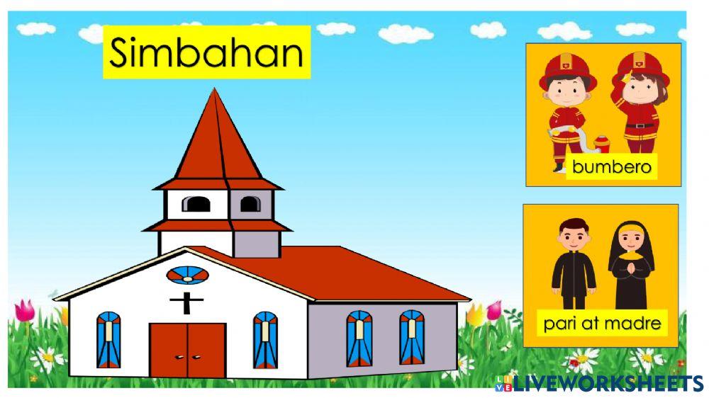 Mga lugar sa pamayanan