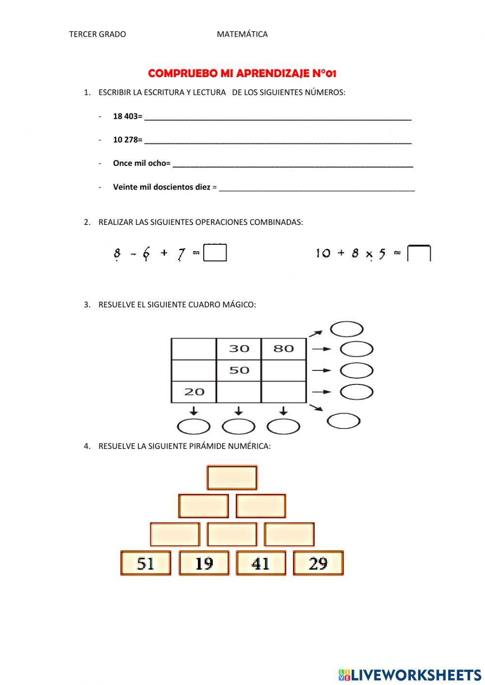 Practicamos aritmética
