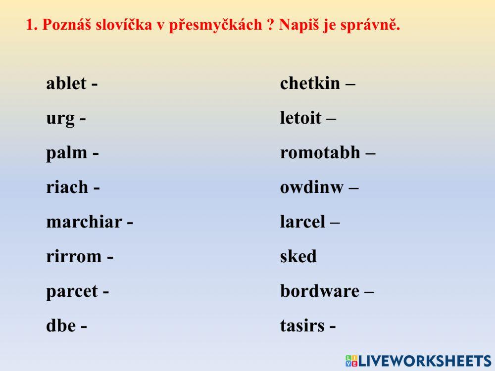 Předložky online exercise for | Live Worksheets