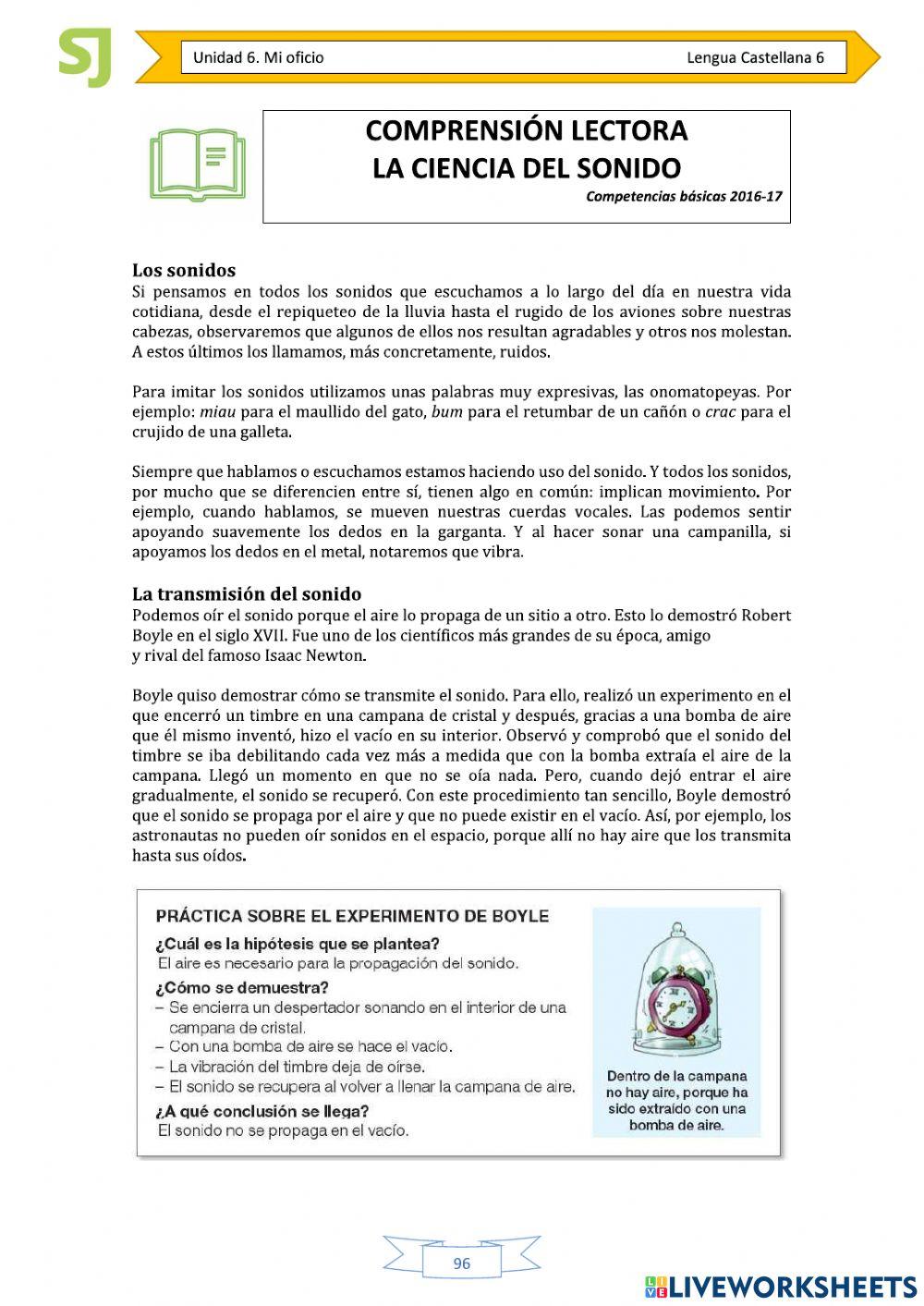 La ciencia del sonido