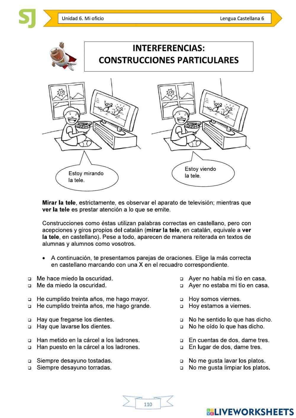 Construcciones particulares