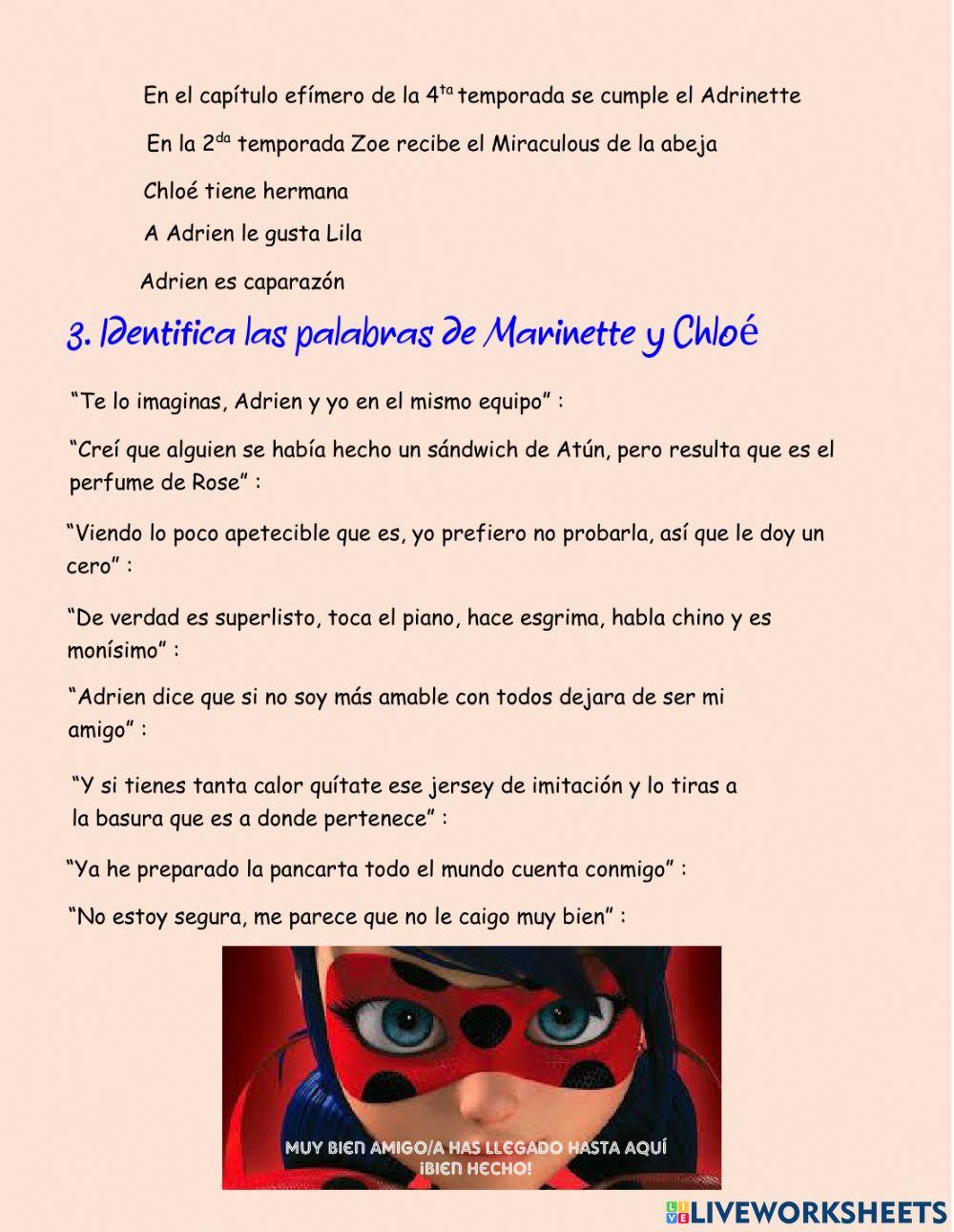 Miraculous: Las aventuras de Ladybug y Chat Noir