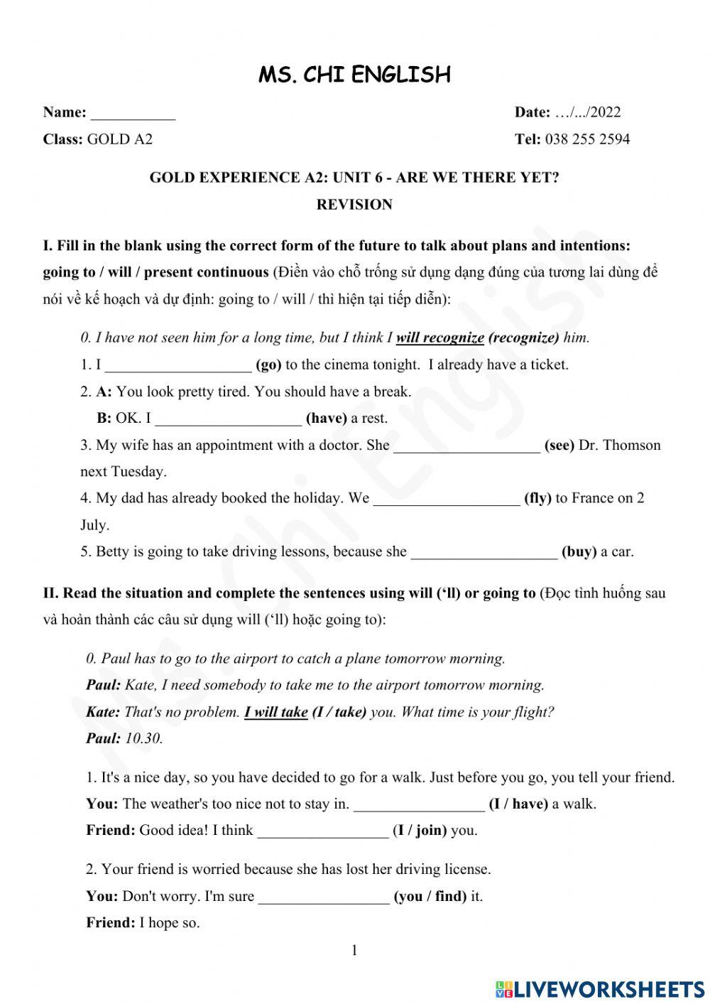 09.02.22-Gold-A2-U6-Revision