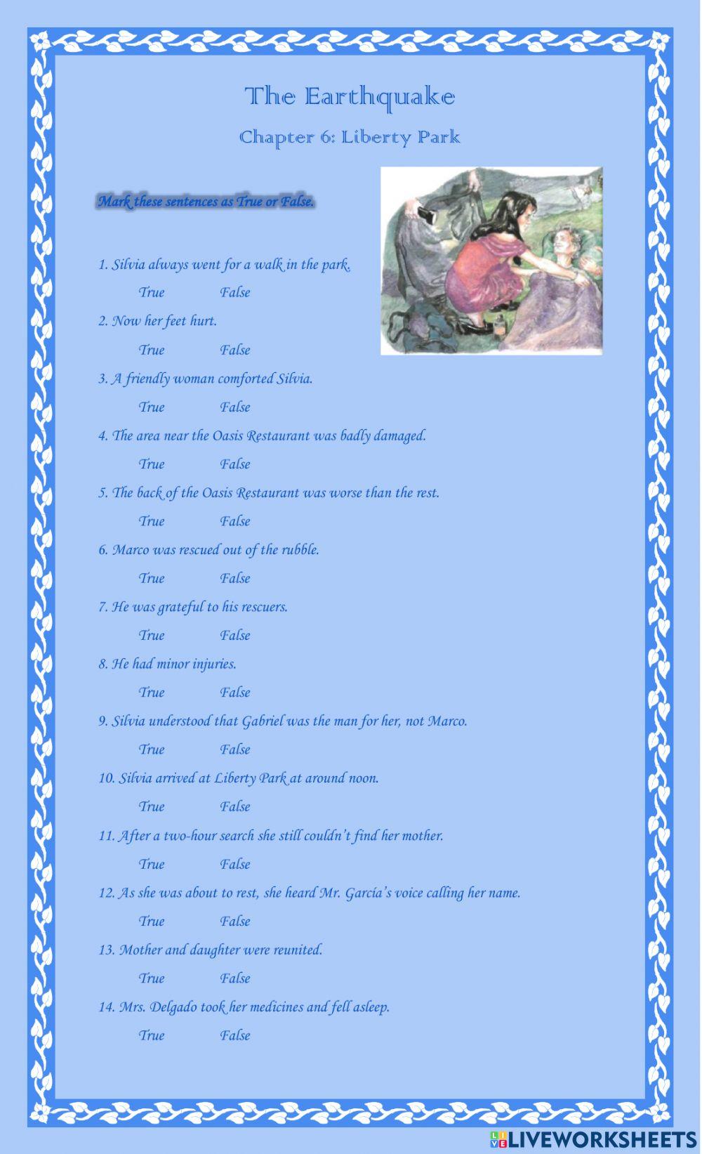 The Earthquake: Chapter 6