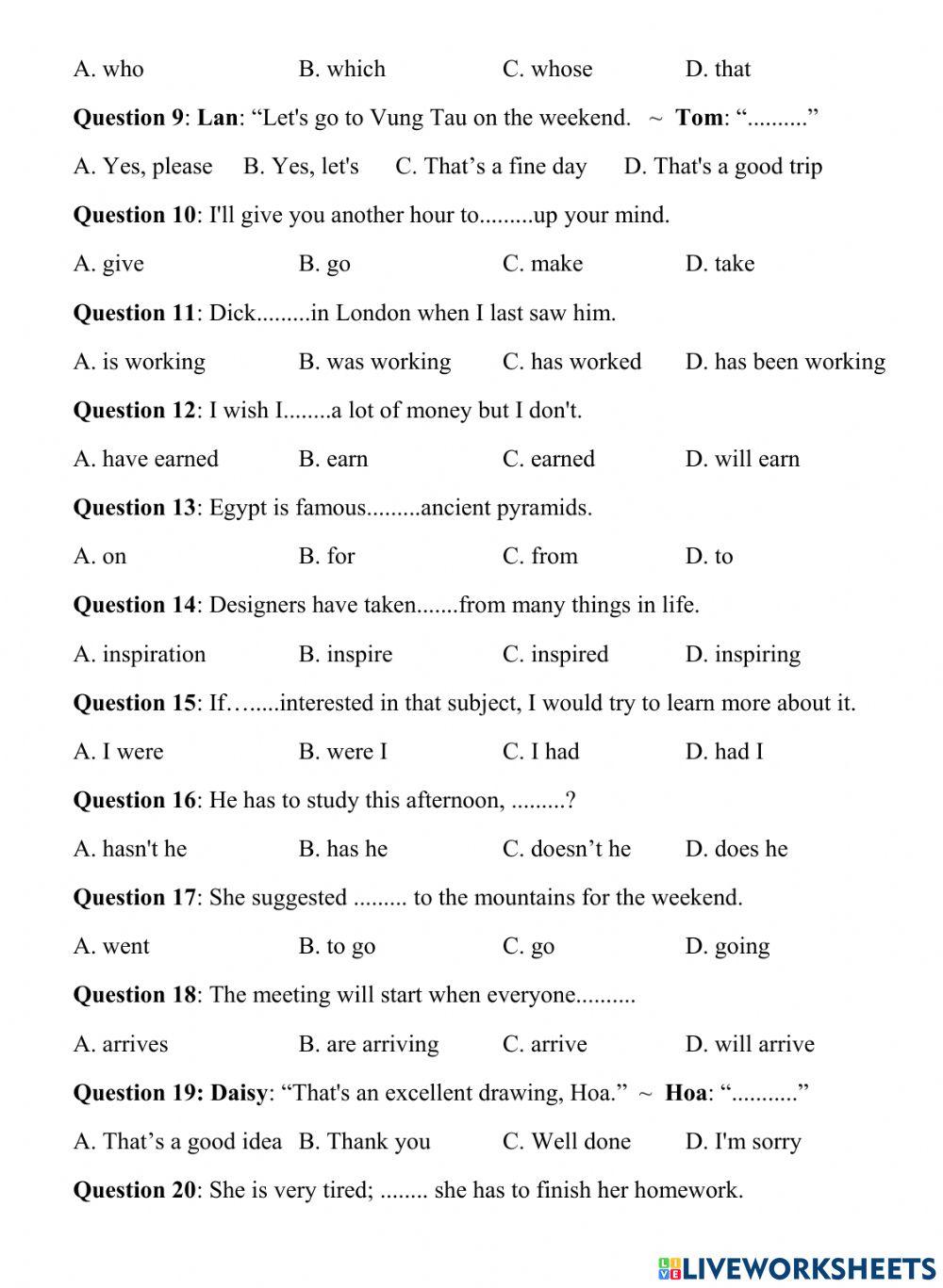 TA9 - De thi tot nghiep - 40
