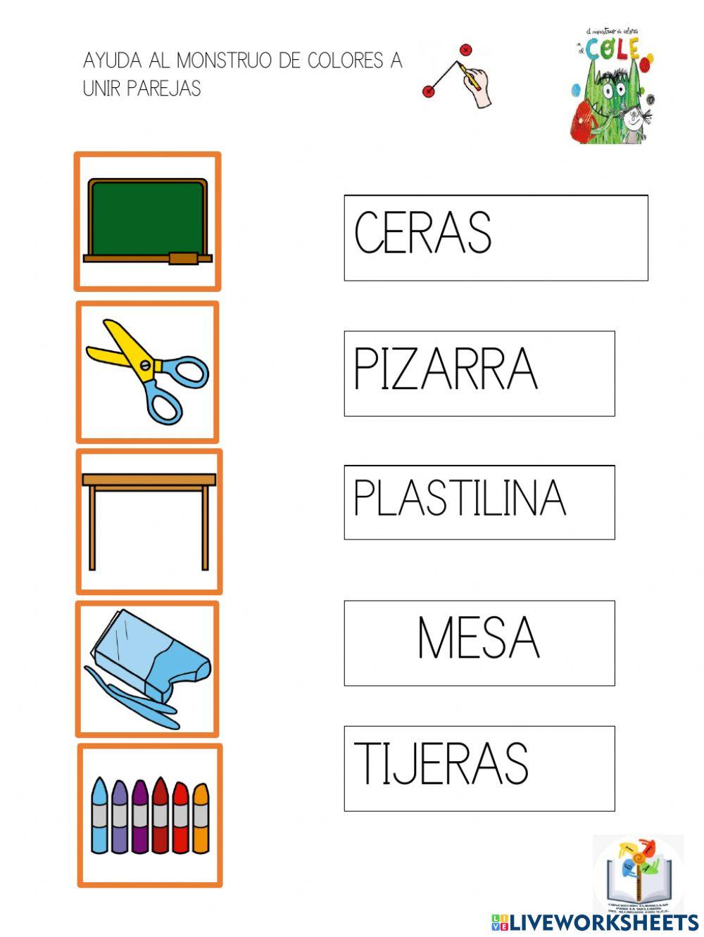 Lectura global -El monstruo de colores va al cole-