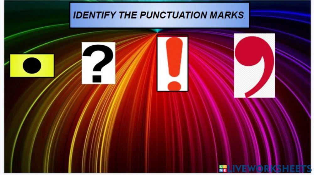 Punctuation marks