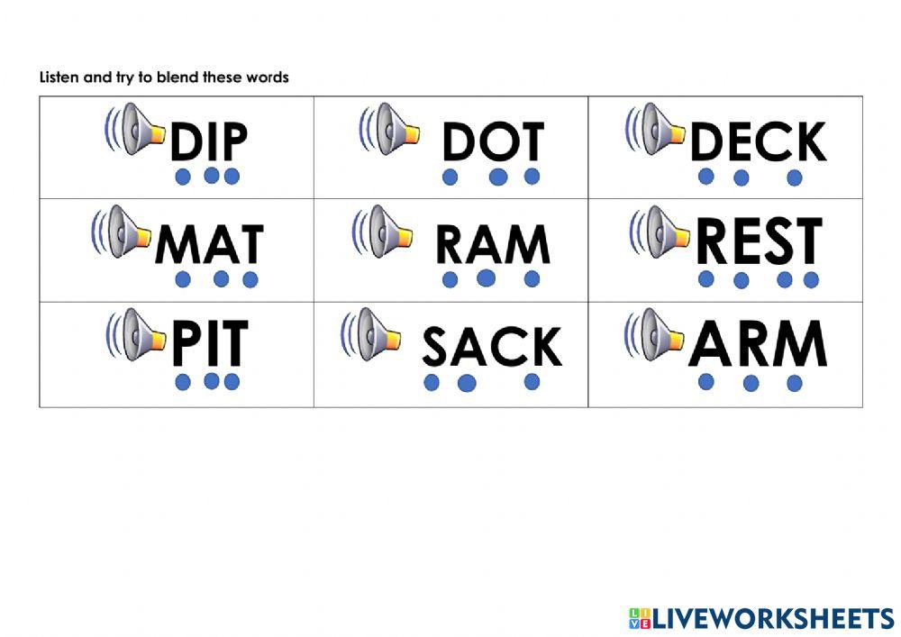 Jolly Phonics letter sound D