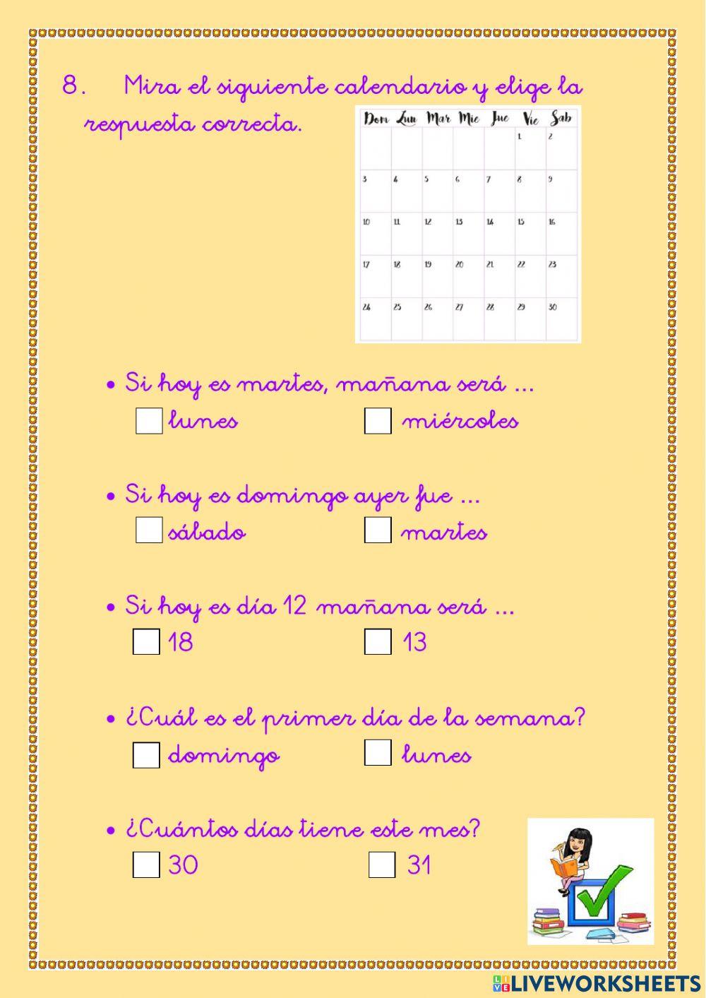 Repaso de los temas 5 y 6 Repaso de los temas 5 y 6