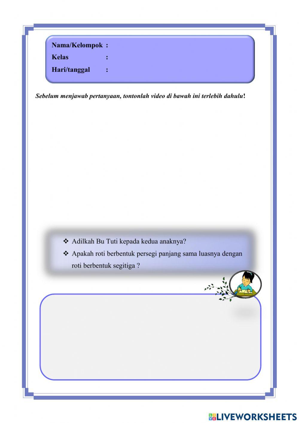 Lembar jawaban video 2.1