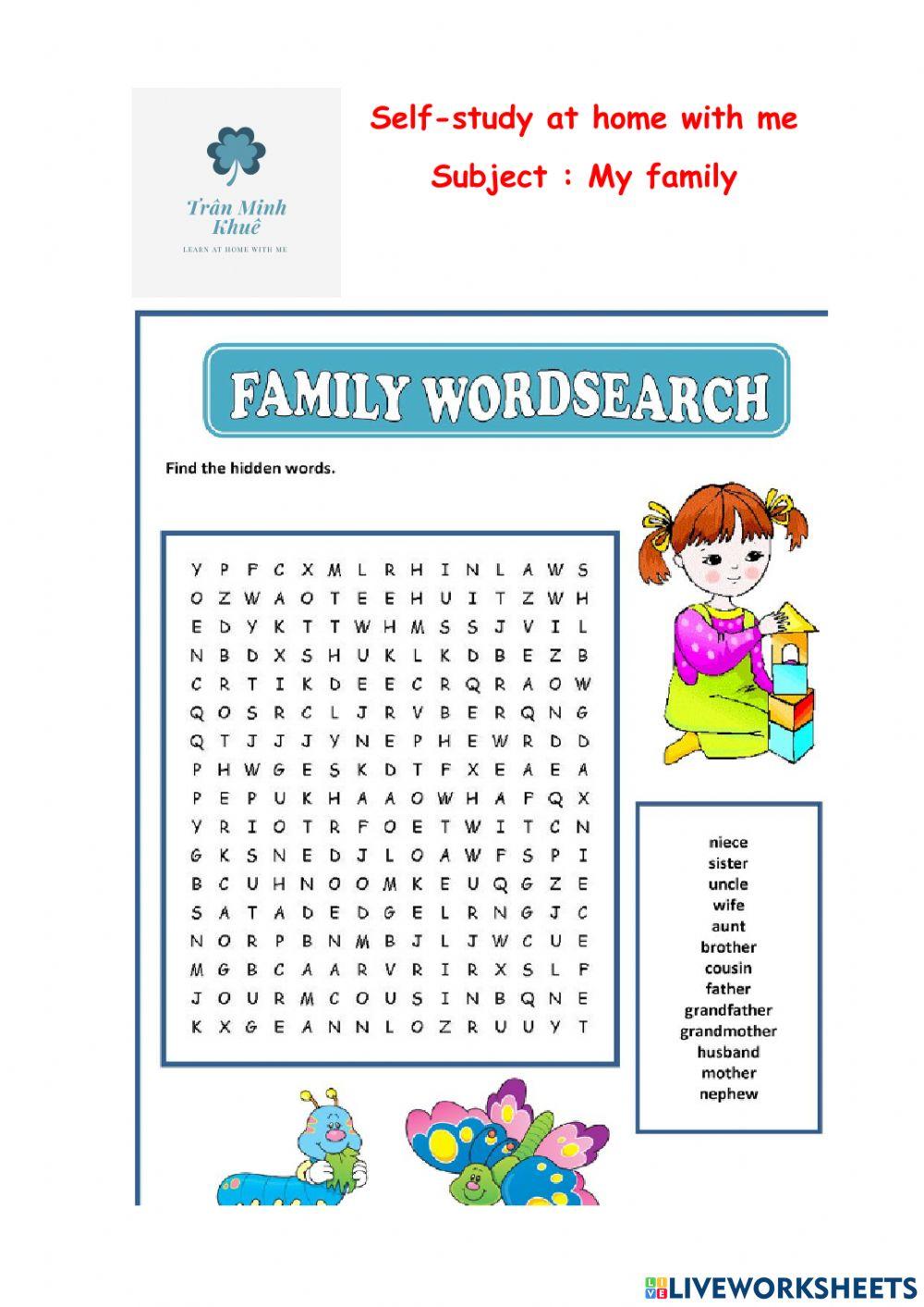 My Family : Practice