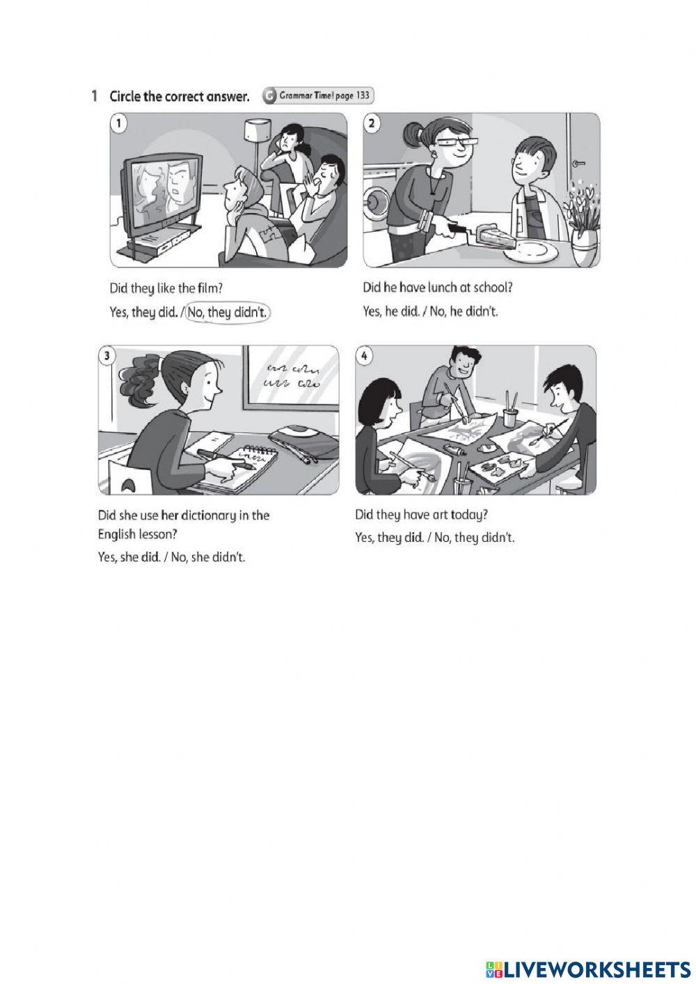 Family and friend 3 unit 14