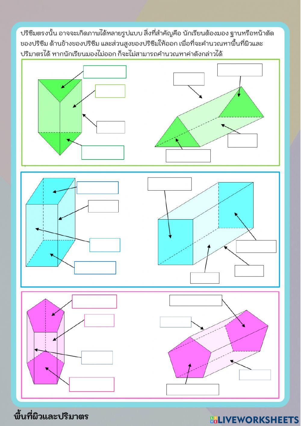 รู้จักปริซึม