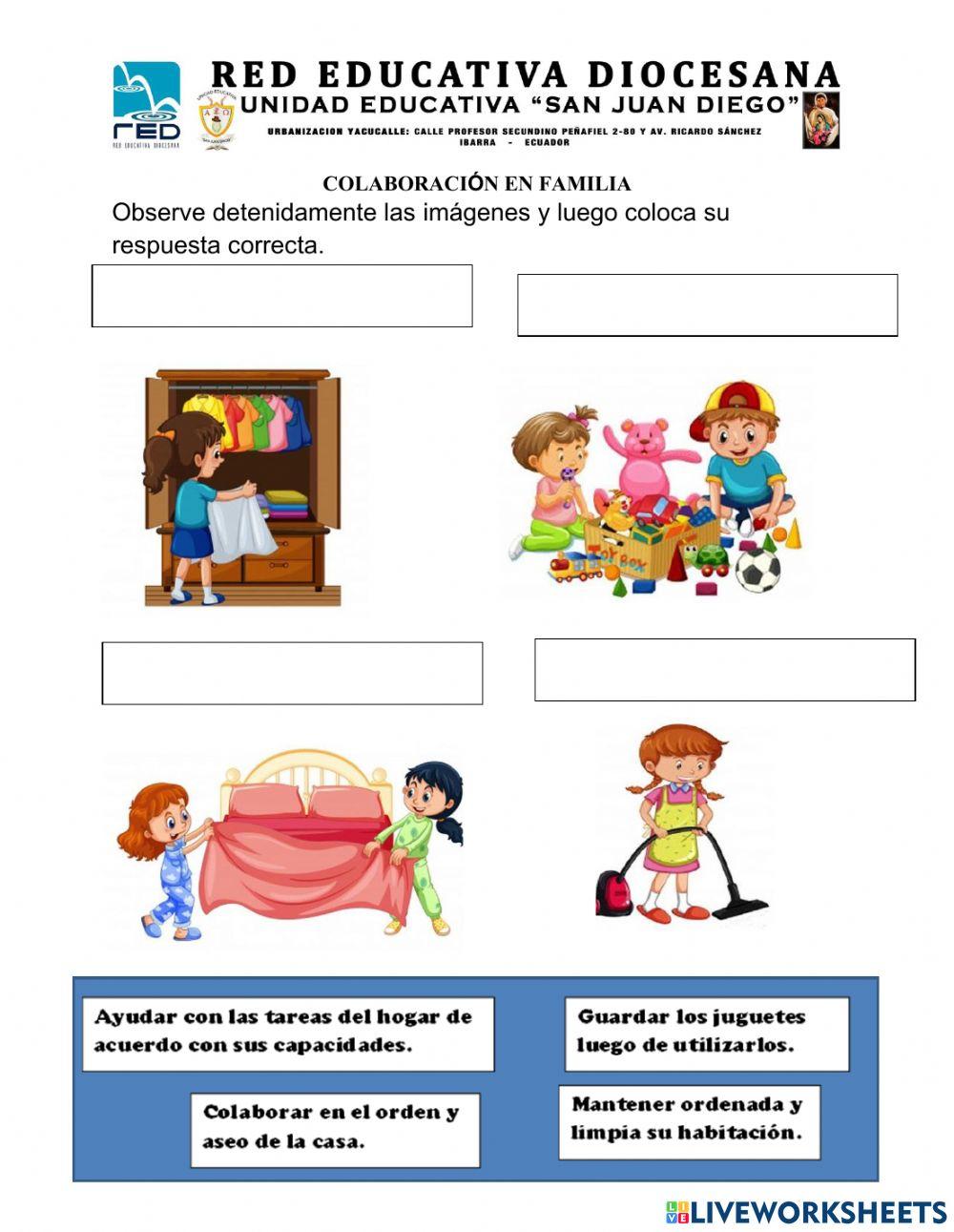 Colaboracion en familia