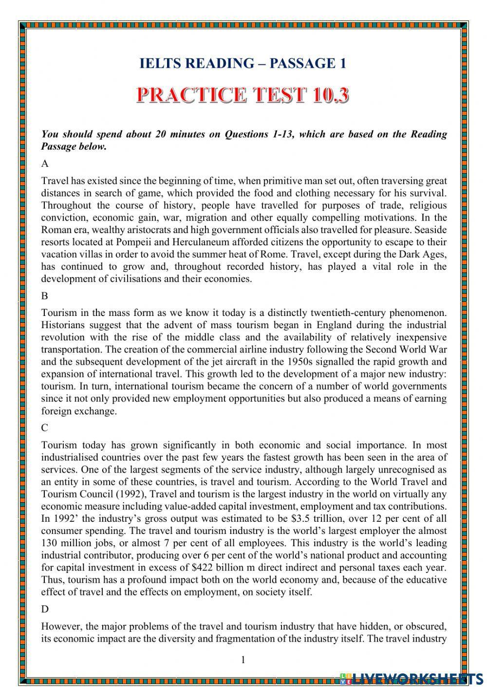 Ielts reading