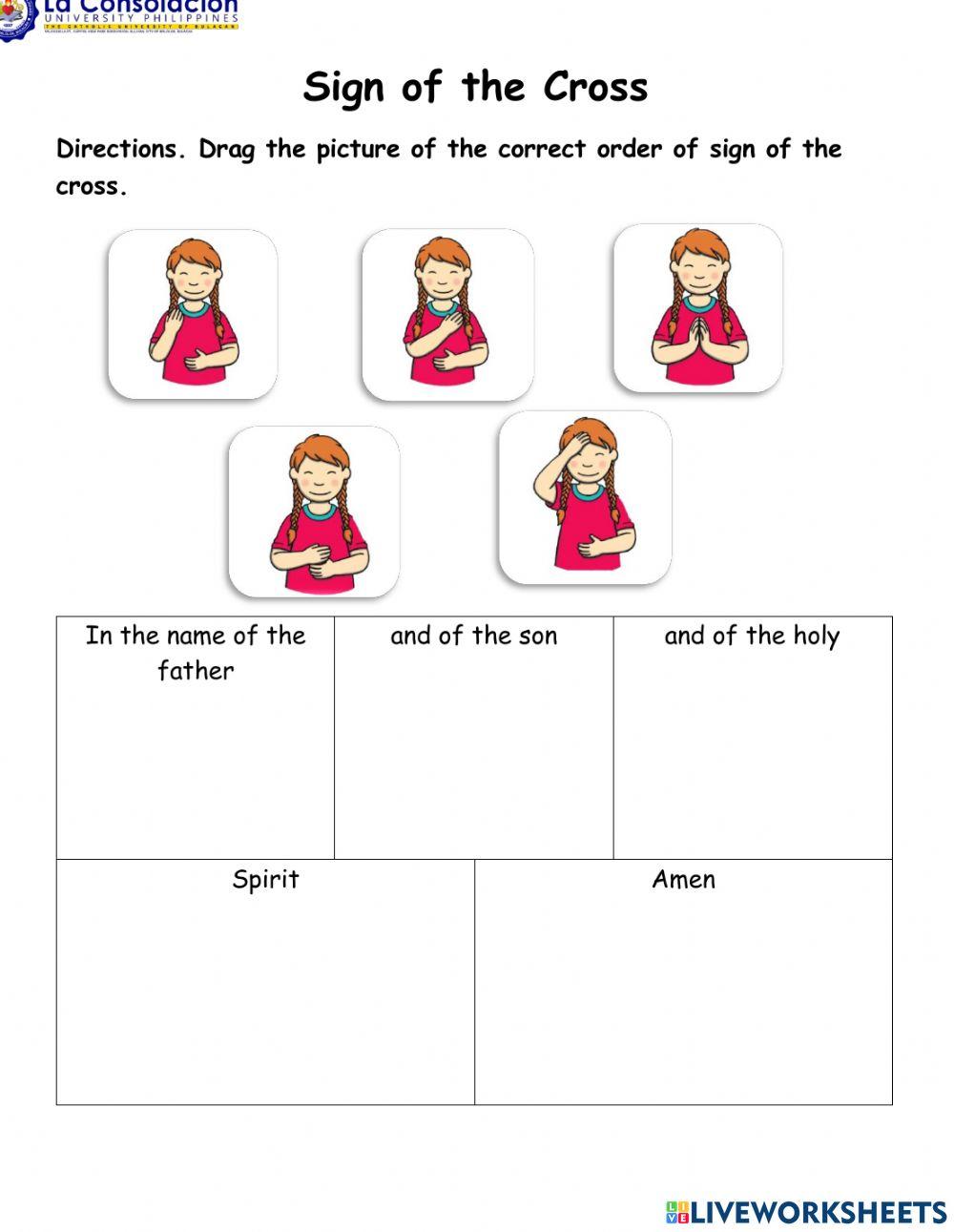 Sign of the cross 1767021 Teacher Kay Live