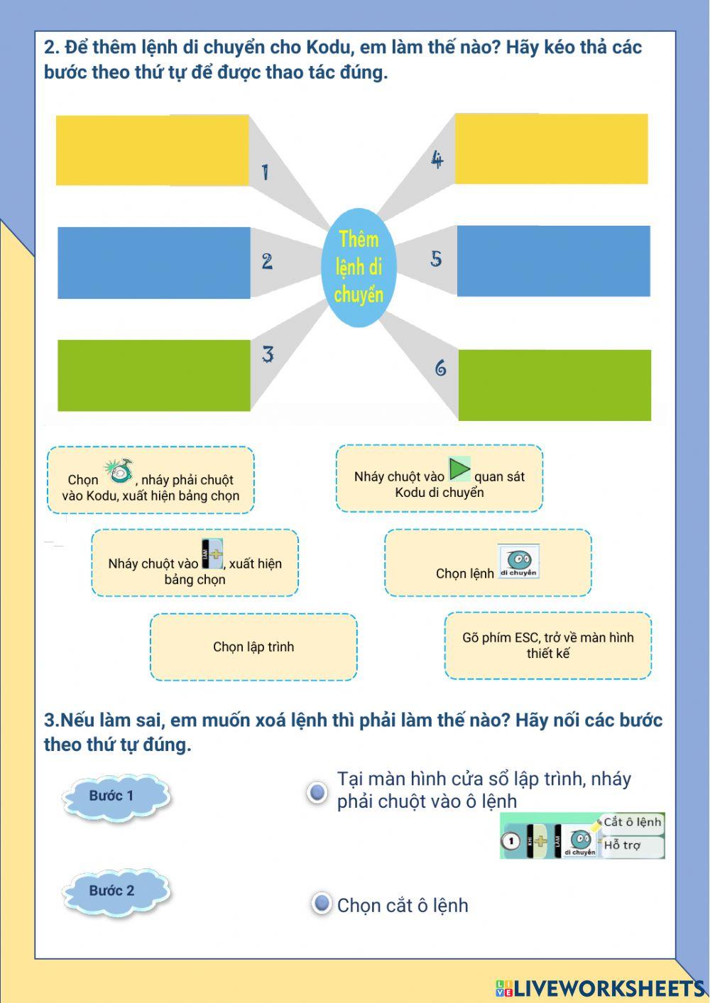 Tin học 1-Tuần 19-Bài 5: Lập trình điều khiển nhân vật (tiết 1)
