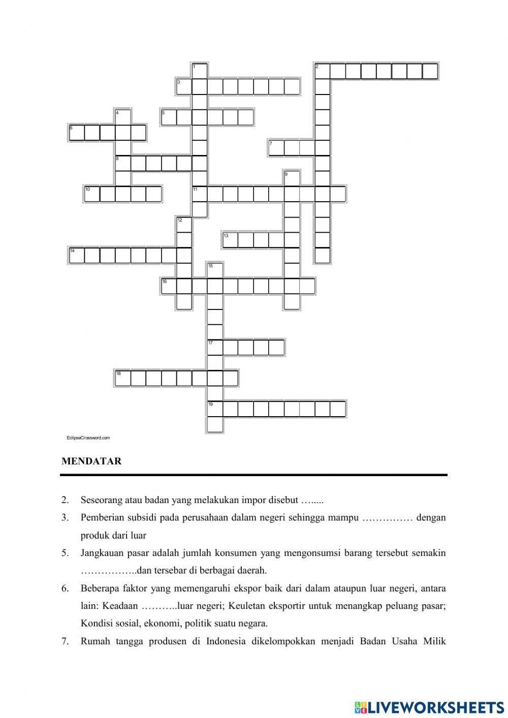 Crossword IPS