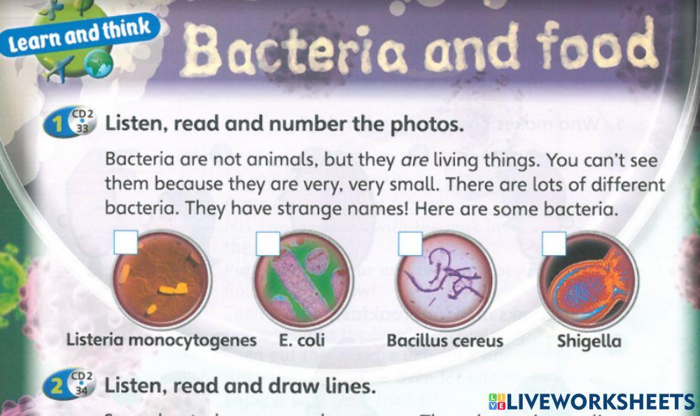 Unit 4 Superminds 3 - listening bacteria