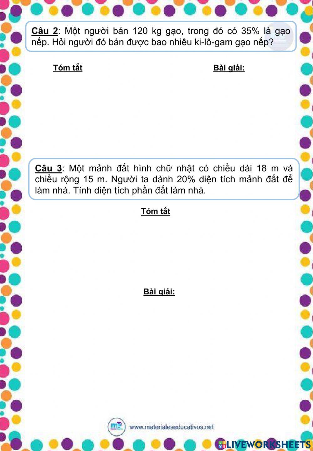 Toán 5 - Luyện tập - Trang 77