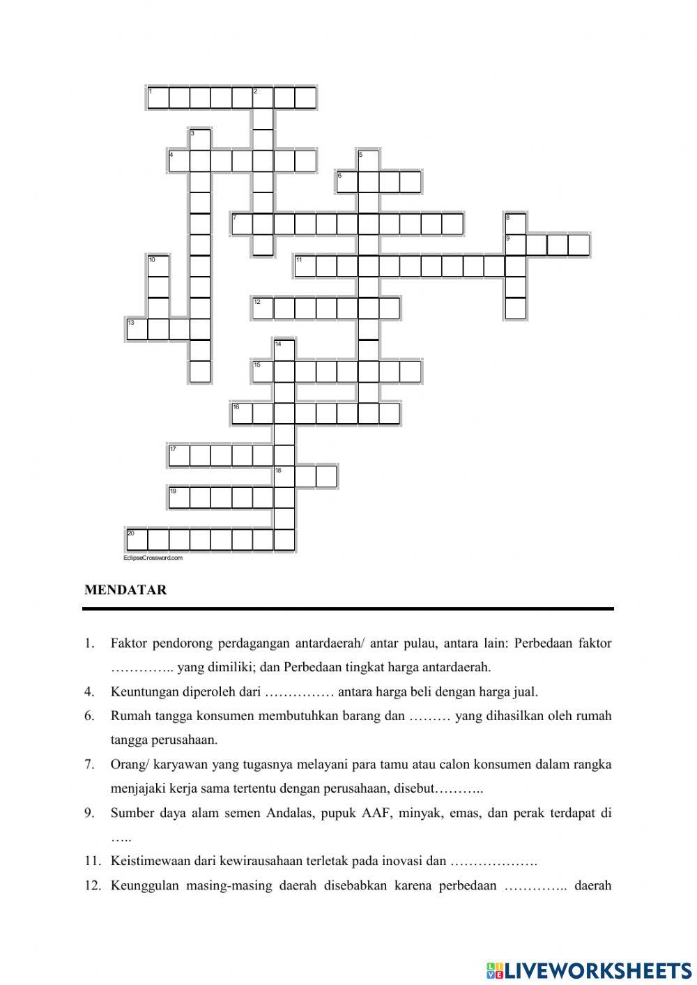 Crossword IPS