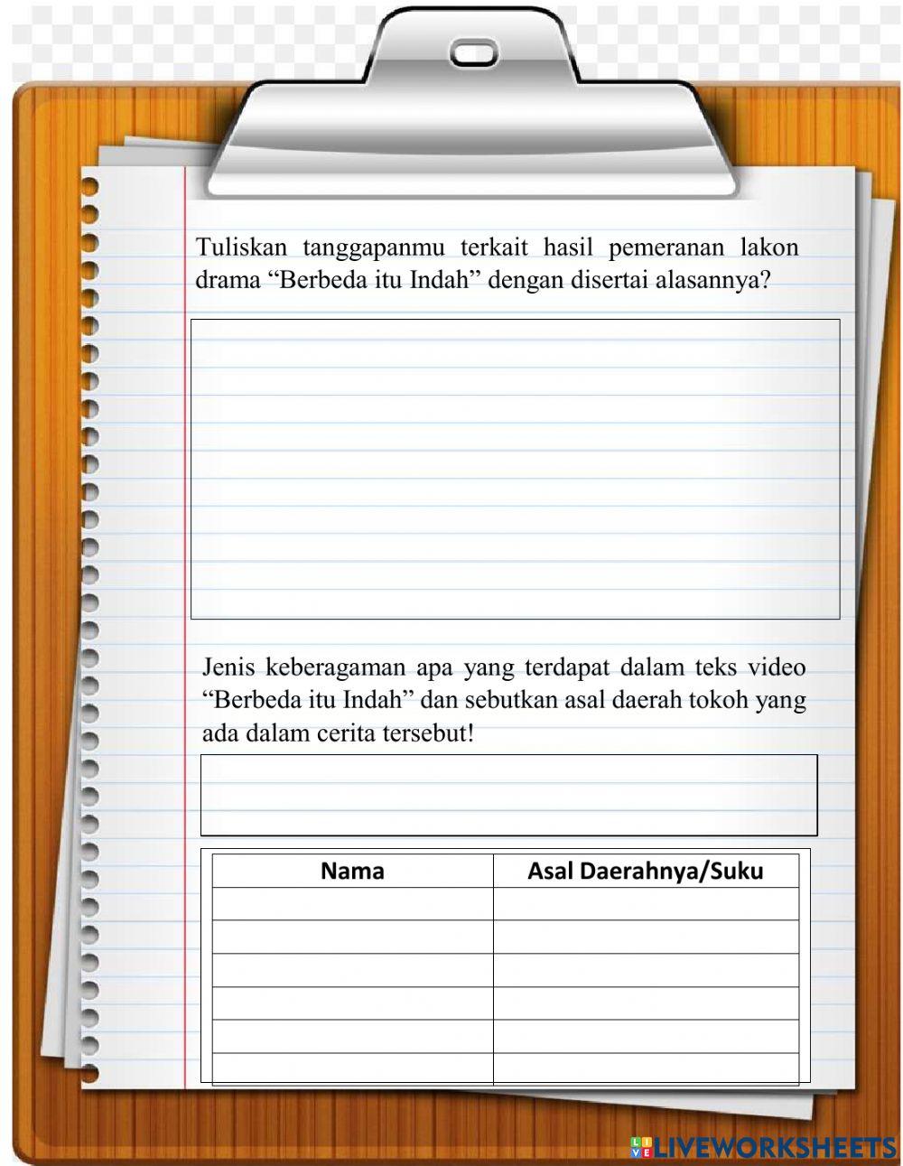 Soal interaktif kelas 2 Tema 7 subtema 2 P4