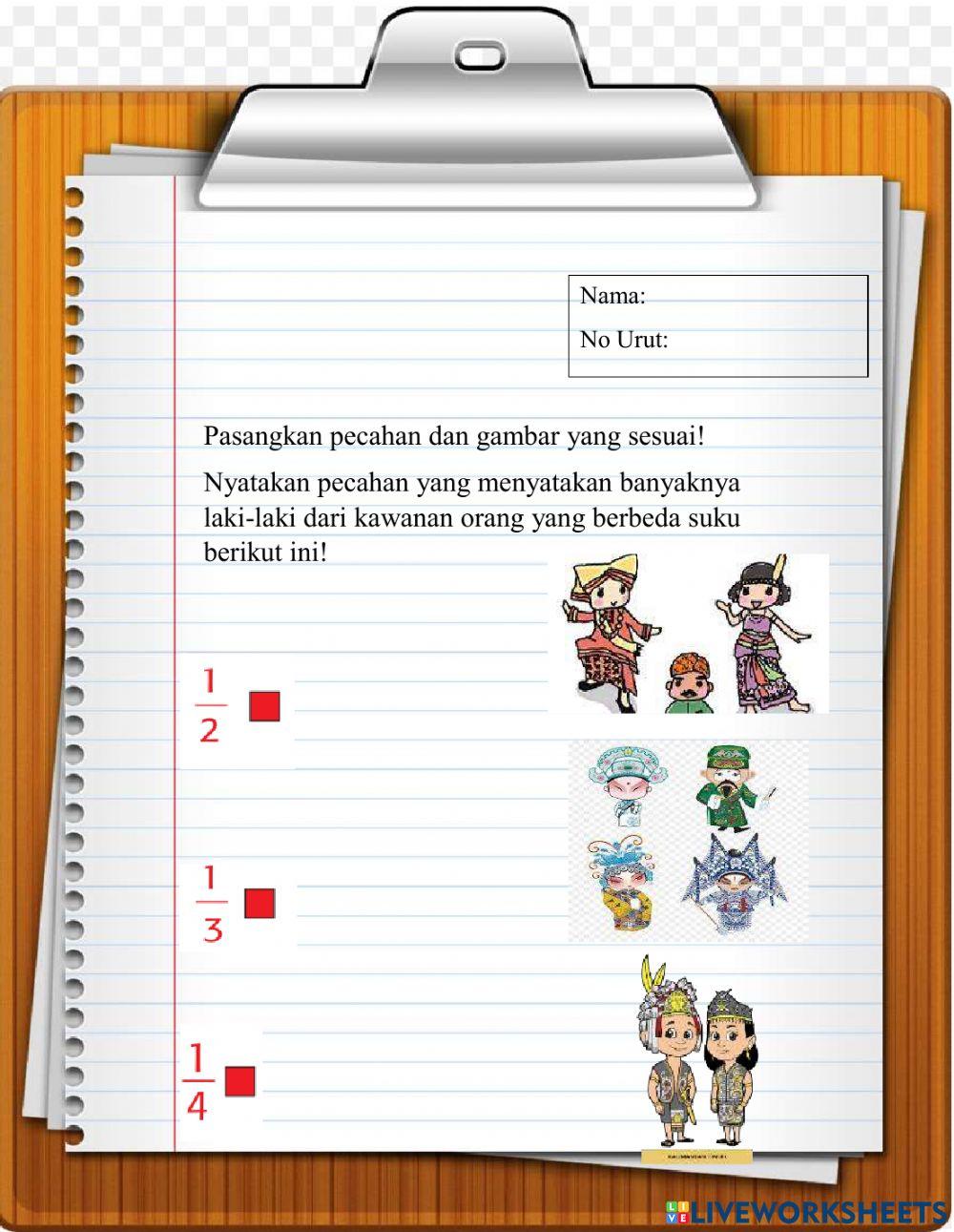 Soal interaktif kelas 2 Tema 7 subtema 2 P4