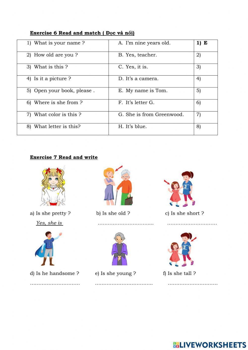 Ôn tập học kỳ 1 tiếng anh lớp 3