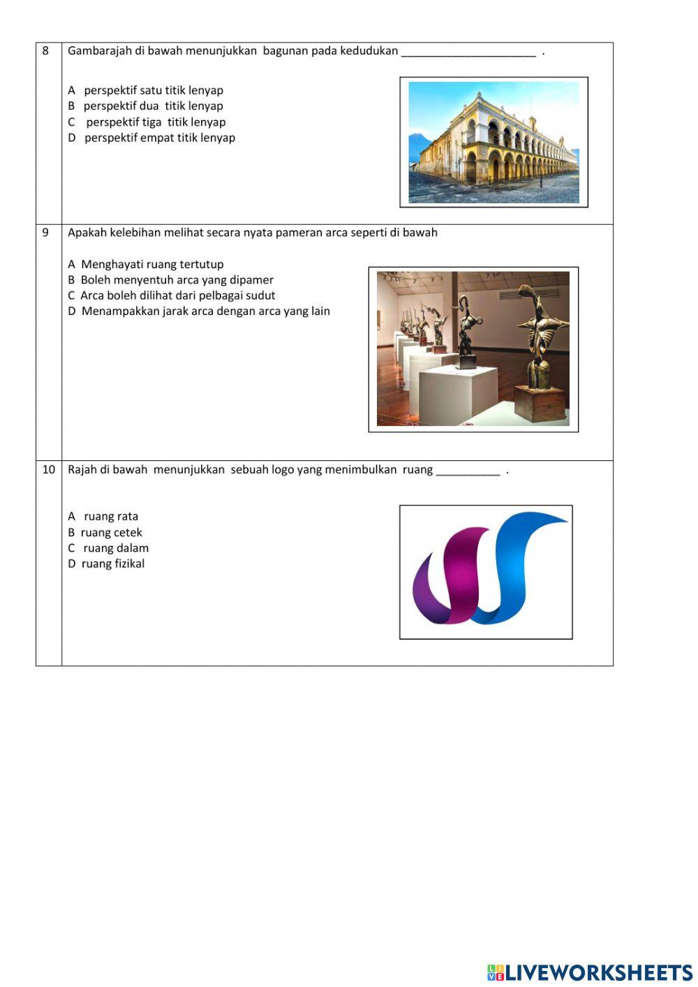 Tingkatan 1 Tajuk 6 : Ruang