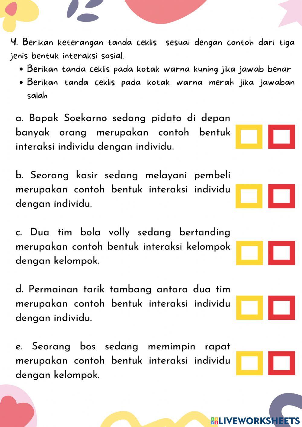 LKPD Interaksi Manusia dengan Lingkungan