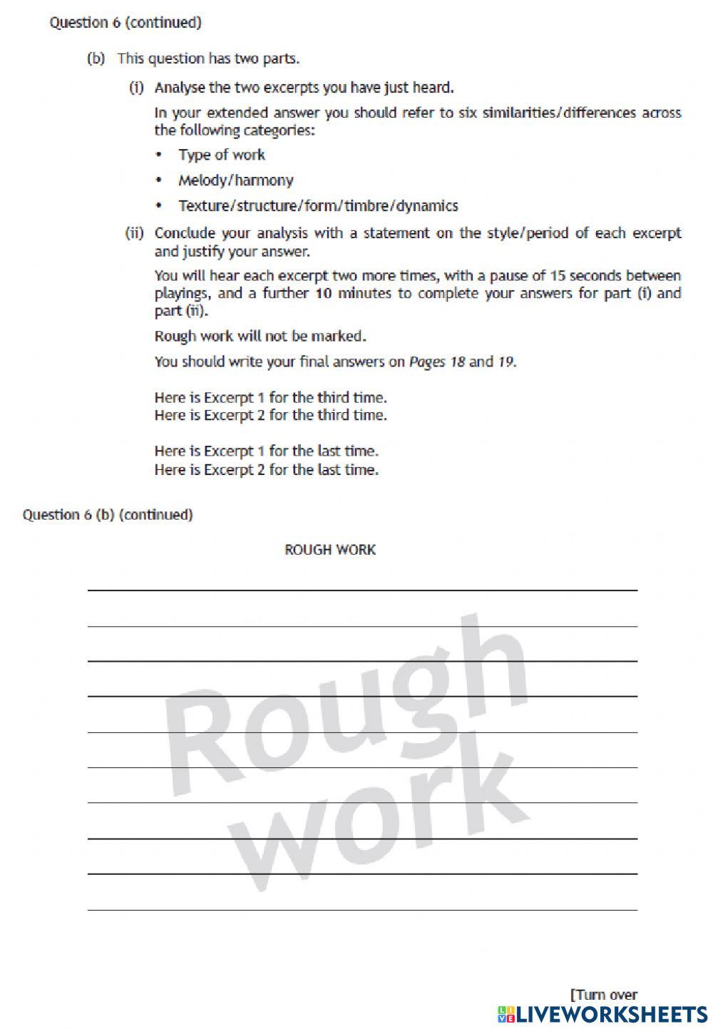 Adv Higher q 6 practice 2
