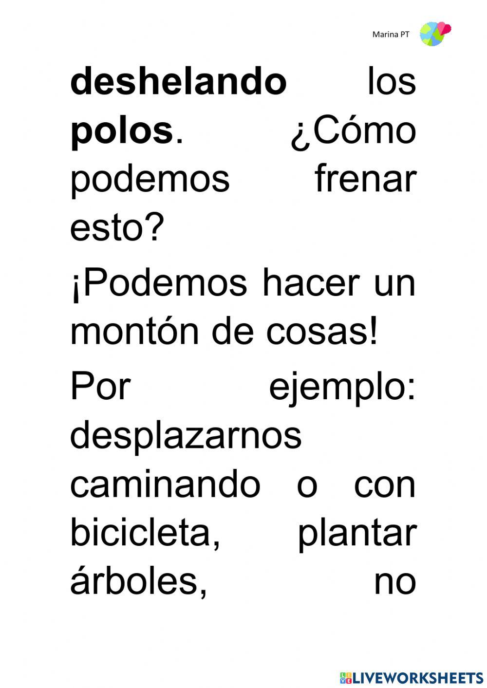 6. Cambios en nuestro planeta