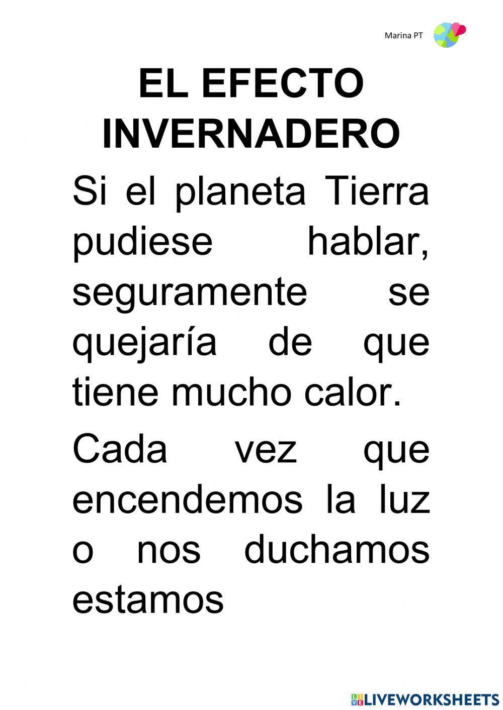 9. Efecto invernadero