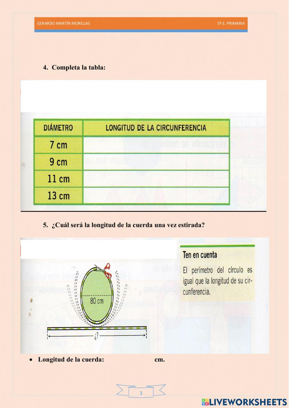Geometría. Ficha 15.