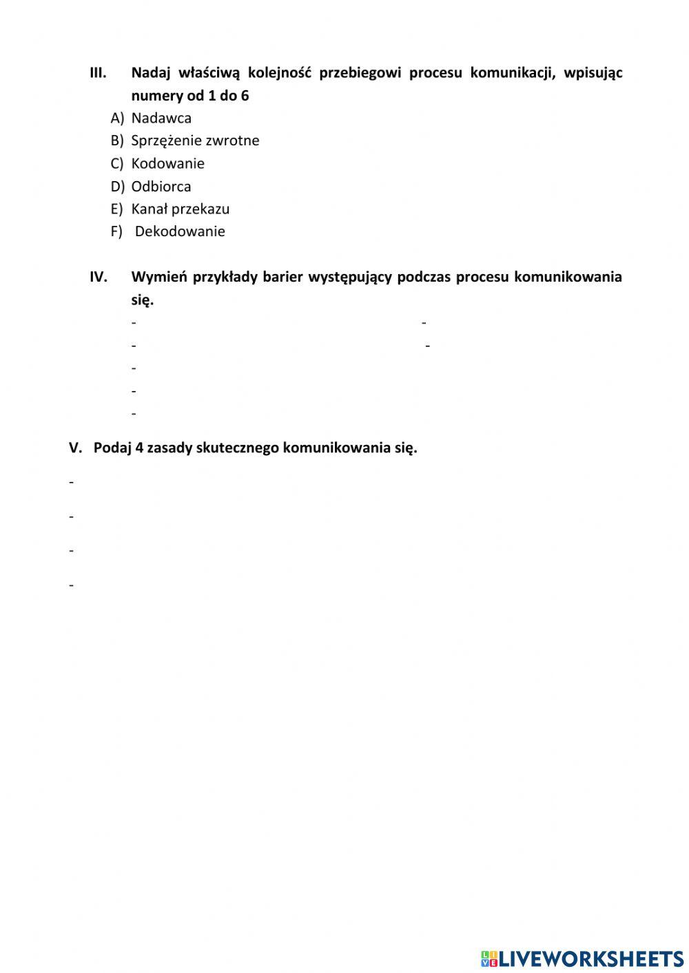 Komunikacja interpersonalna