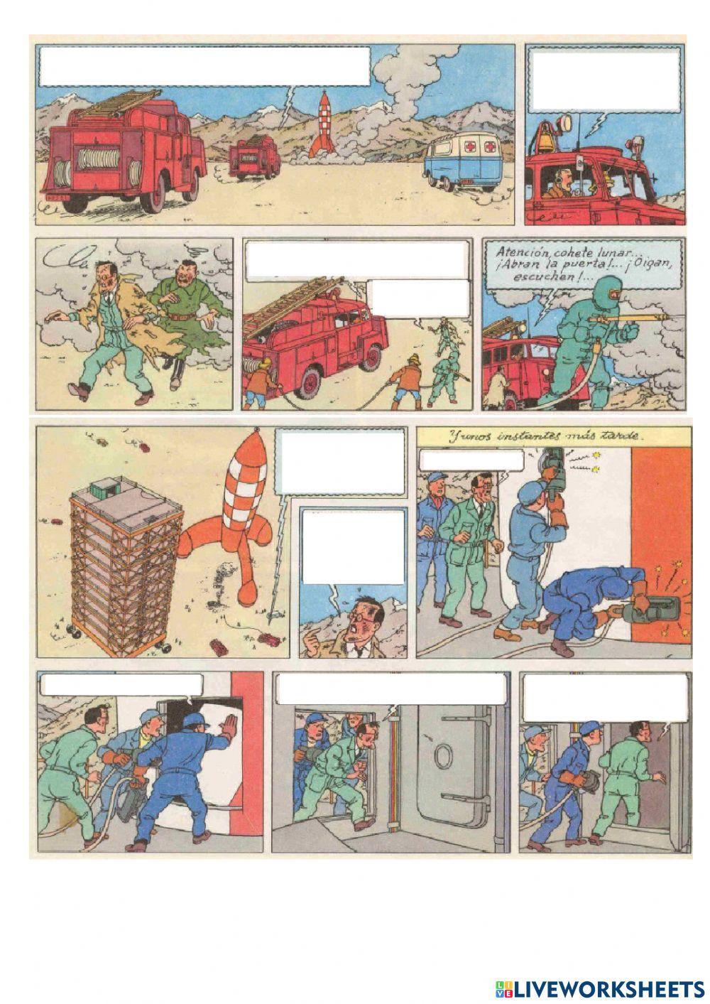 El comic de ciencia ficción