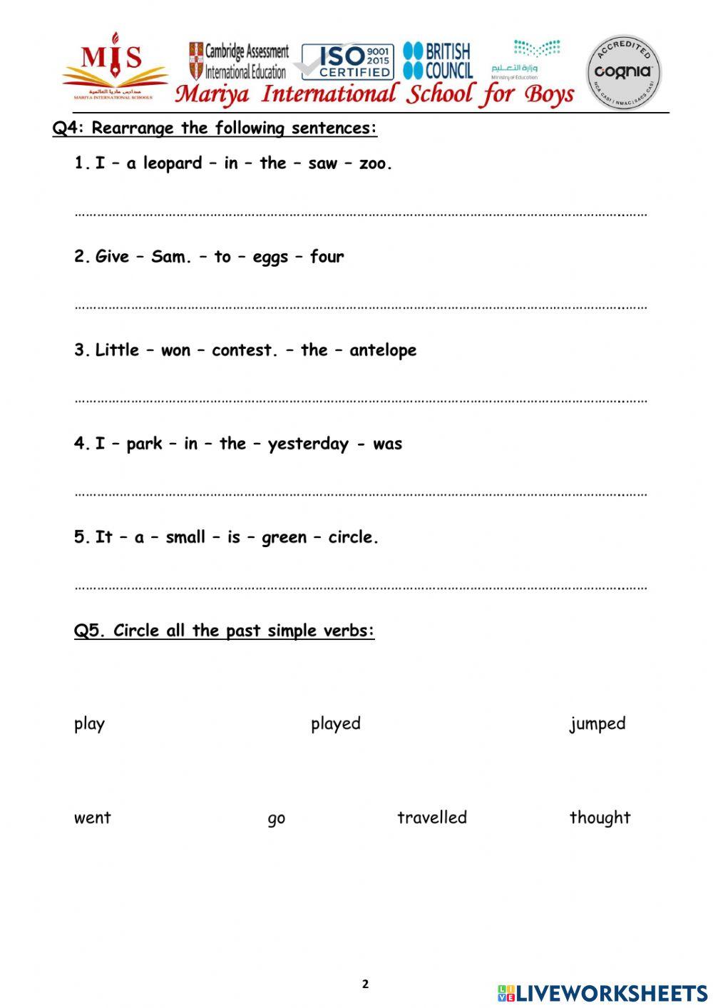 Unit 5 - Global English 2