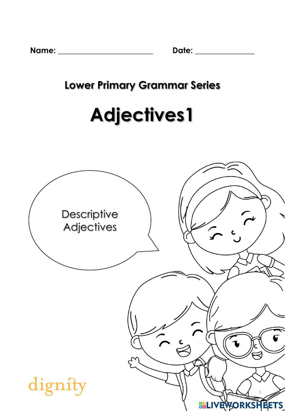 Descriptive Adjective