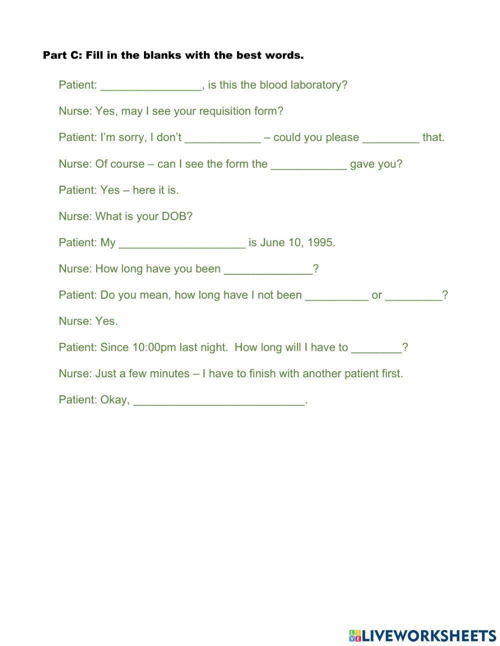 Medical Conversations 2R