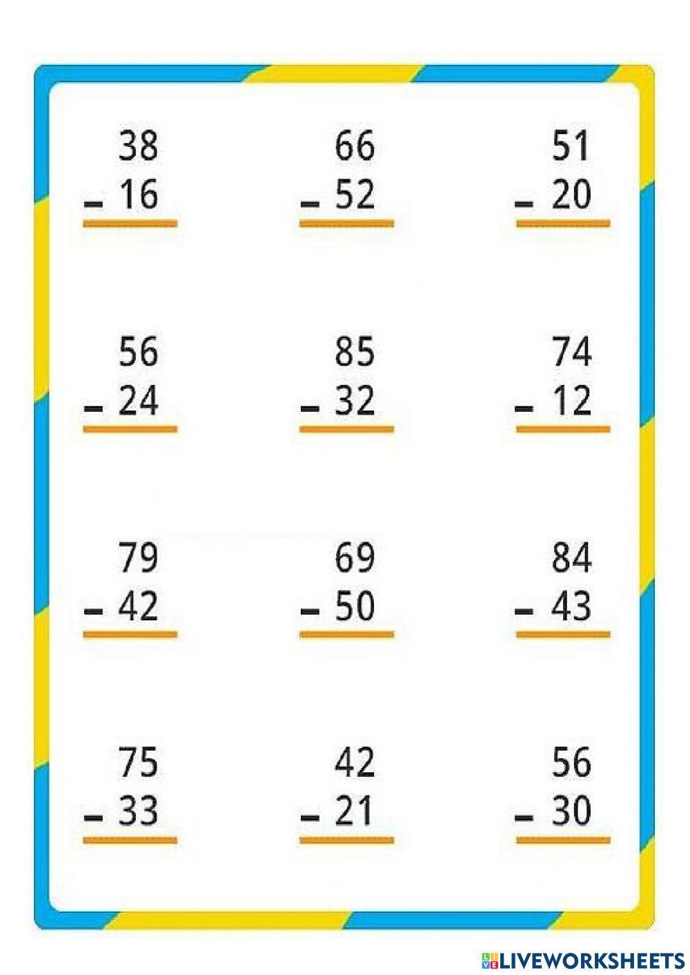 Berlatih Menghitung Penjumlahan Pengurangan