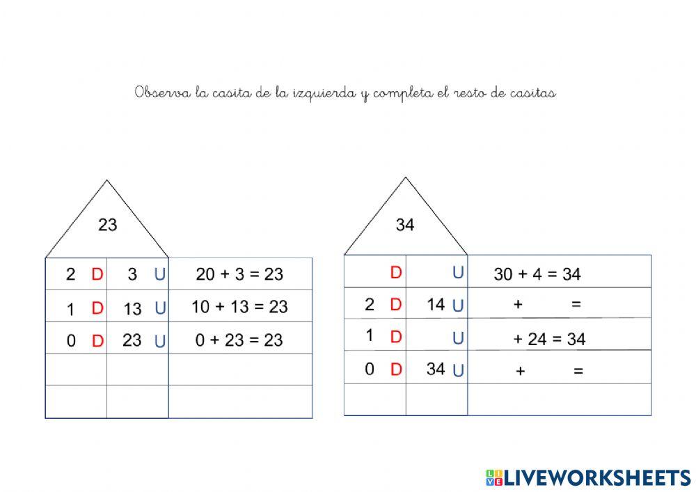 Casitas descomposición