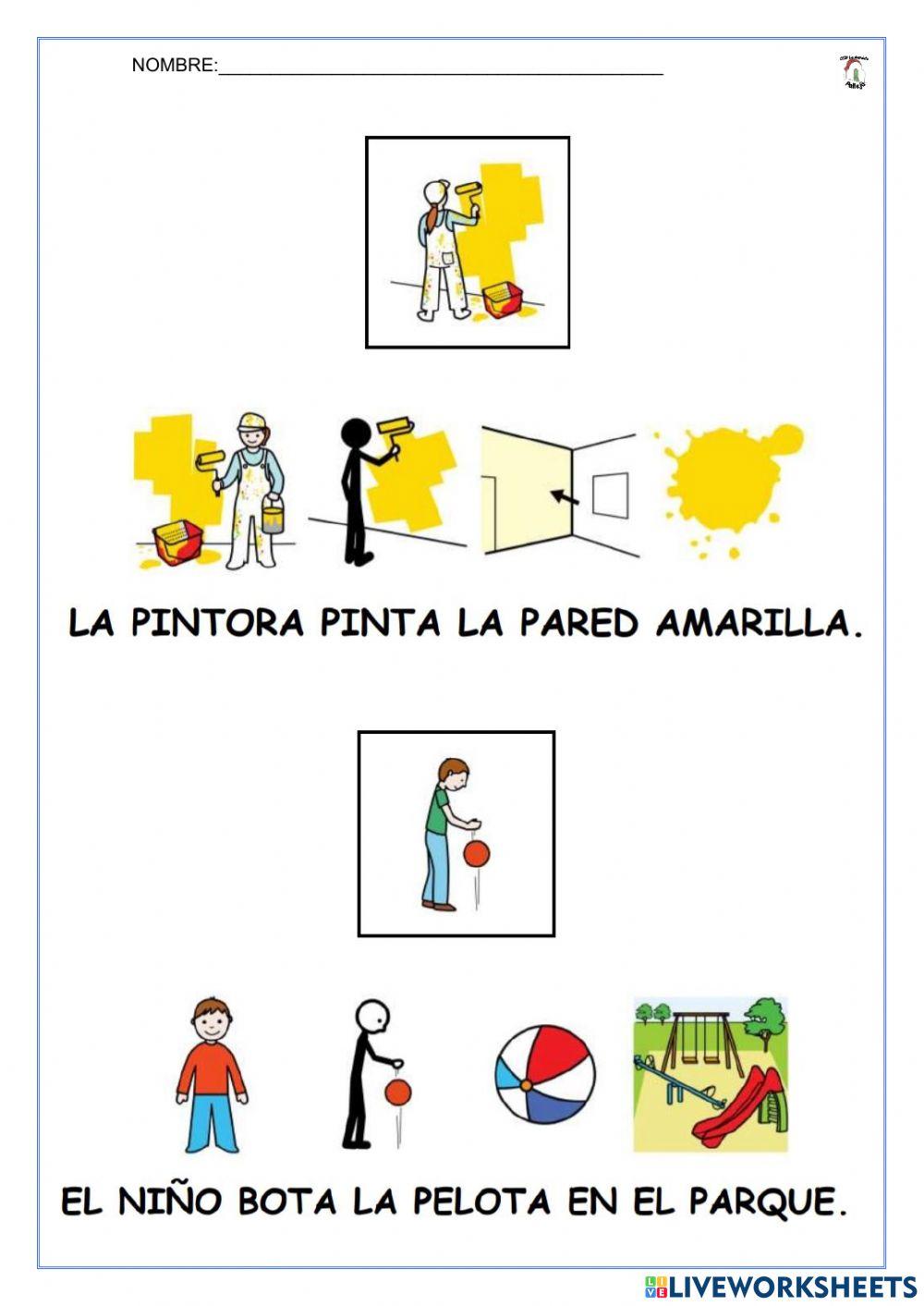 Lectoescritura Educación especial
